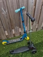 Inklapbare step + 3 wielstep, Fietsen en Brommers, Steps, Ophalen of Verzenden, Zo goed als nieuw, Gewone step