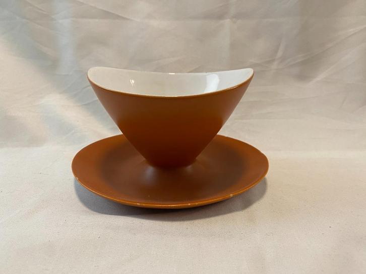 Retro Juskom of Sauskom Regina Gouda Sunny Princess, Huis en Inrichting, Keuken | Servies, Gebruikt, Schaal of Schalen, Overige stijlen
