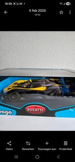 Burago Bugatti Bolide 1:18 geel/zwart NIEUW, Hobby en Vrije tijd, Modelauto's | 1:18, Ophalen of Verzenden, Nieuw, Bburago