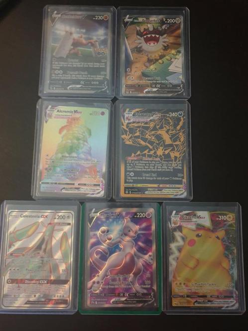 Pokemon kaarten v vmax gx, Hobby en Vrije tijd, Verzamelkaartspellen | Pokémon, Zo goed als nieuw, Meerdere kaarten, Ophalen of Verzenden