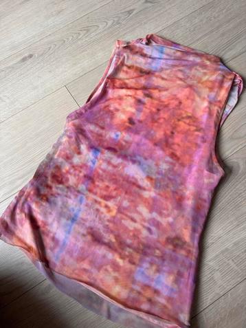 Nieuwe Zara tule top XL met ondertop beschikbaar voor biedingen