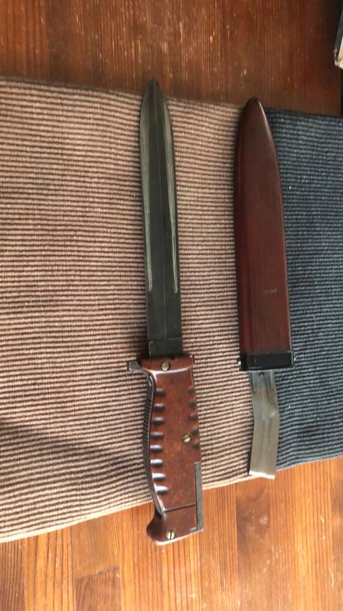 AR 10 bajonet Soedanees model Interarmco, Verzamelen, Militaria | Algemeen, Landmacht, Mes of Dolk, Overige gebieden, Ophalen of Verzenden
