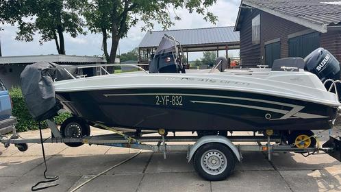 Prince 475 open consoleboot, Watersport en Boten, Speedboten, Zo goed als nieuw, 3 tot 6 meter, Benzine, Minder dan 70 pk, Polyester