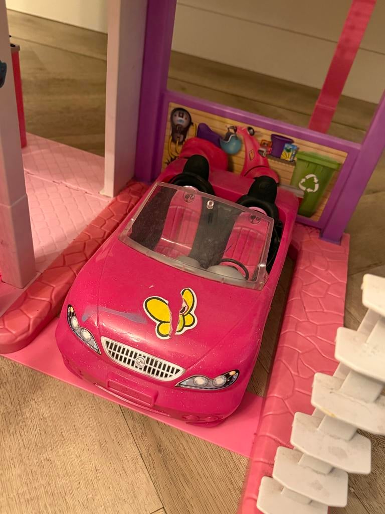 Barbie Droomhuis met lift en zwembad!, Ophalen, Zo goed als nieuw, Barbie