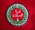 Patch 1e Golfoorlog Koeweit Grenstroepen, Verzenden, Nederland, Embleem of Badge