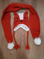 Sjaal en muts Vos Zeeman, Jongen of Meisje, Ophalen of Verzenden, Zo goed als nieuw, 104 of kleiner