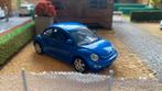 Volkswagen New Beetle 2000 Blauw Minichamps 1/43, Ophalen of Verzenden, Zo goed als nieuw, Auto, MiniChamps