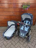 S. Oliver, Hartan Kombi Kinderwagen, Kinderen en Baby's, Kinderwagens en Combinaties, Overige merken, Gebruikt, Combiwagen, Verstelbare duwstang