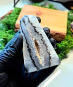 Black Onyx Edelsteen | Met Kristallisatie | 93 gram, Ophalen of Verzenden, Nieuw