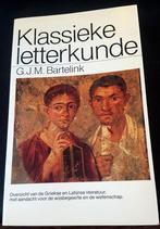 G.J.M. Bartelink: Klassieke letterkunde (404t), Ophalen of Verzenden, Gelezen