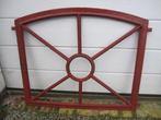 92 hoog x 109 breed Zwaar uitgevoerd ijzeren raam, Antiek en Kunst, Curiosa en Brocante, Ophalen