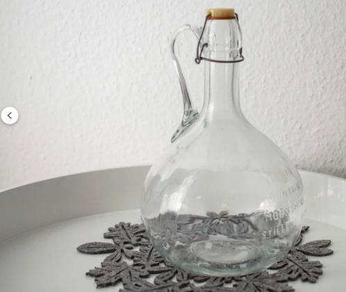"Old Time Mountain Moonshine Distilled 1904" Glazen Fles, Antiek en Kunst, Curiosa en Brocante, Ophalen of Verzenden