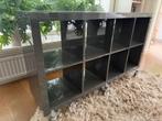 Ikea Kallax kast met 8 vakken op 6 wieltjes, Ophalen, Gebruikt, 100 tot 150 cm, Minder dan 100 cm
