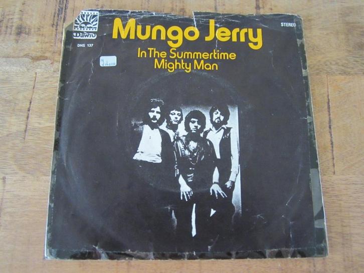 Single Mungo Jerry - In the summertime, Cd's en Dvd's, Vinyl Singles, Gebruikt, Single, Pop, 7 inch, Ophalen