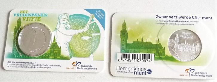 22 5 EURO MUNT O.A SCHILDERKUNSTVIJFJE 2011 IN HOESJE EN MAP, Postzegels en Munten, Munten | Nederland, Losse munt, Euro's, Koningin Beatrix