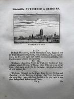 161 / Workum Gorinchem Kopergravure 1732, Antiek en Kunst, Kunst | Etsen en Gravures, Ophalen of Verzenden