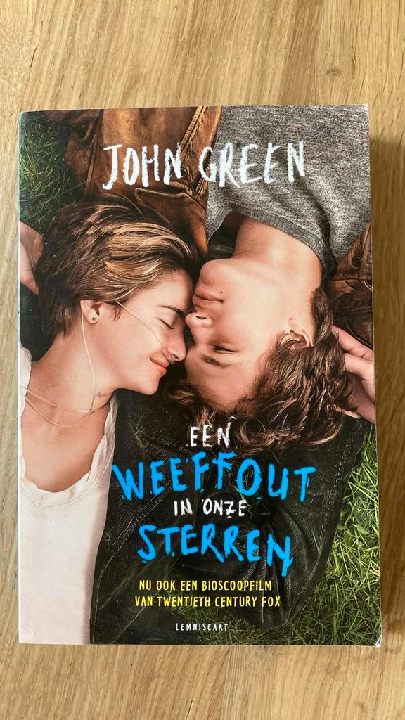 John Green - Een weeffout in onze sterren, Boeken, Literatuur, Zo goed als nieuw, Nederland, Ophalen of Verzenden