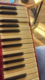 Accordeon, Muziek en Instrumenten, Accordeons, Gebruikt, 120-bas, Weltmeister, Met riemen