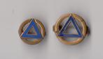 CJV Christelijke Jongeren Vereniging broches, Verzamelen, Gebruikt, Niet vindbaar, Niet vindbaar, Speldje of Pin
