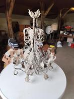 Smeedijzeren hanglamp, Ophalen, Zo goed als nieuw, Metaal, 75 cm of meer