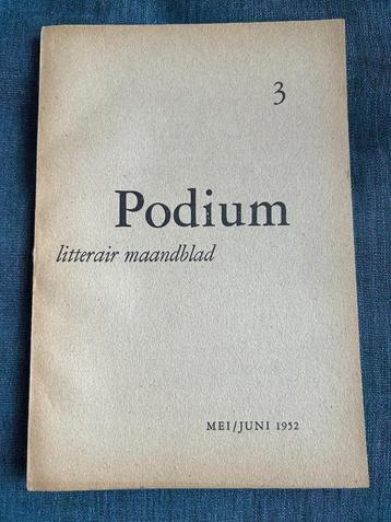 Podium, achtste jaargang, 3 (mei/juni 1952) beschikbaar voor biedingen