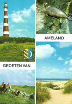 Ameland- -4-luik., Verzenden, 1960 tot 1980, Gelopen, Waddeneilanden