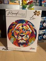 Ronde Legpuzzel Leeuw - 1000 Stukjes, Ophalen of Verzenden, Nieuw, Legpuzzel