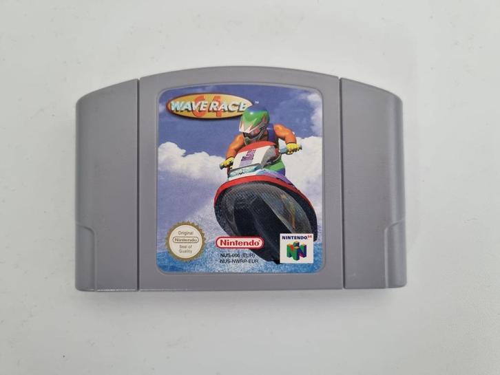 Wave Race 64 - Nintendo 64, Spelcomputers en Games, Games | Nintendo 64, Zo goed als nieuw, Racen en Vliegen, 2 spelers, Vanaf 3 jaar