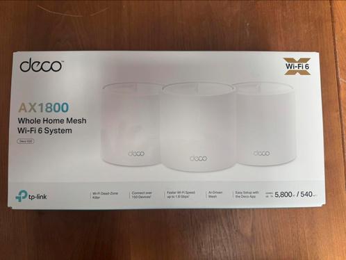 TP-Link Deco AX 1800 set te koop, Computers en Software, Netwerk switches, Nieuw, Ophalen of Verzenden