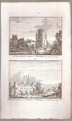 De Droogenaps Tooren a.d.Wal en Boogen Berkel Zutphen 1744, Antiek en Kunst, Ophalen of Verzenden