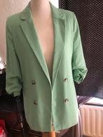 Mintgroene Nette Blazer Cotton Club Maat S, Ophalen of Verzenden, Zo goed als nieuw, Jasje, Maat 36 (S)