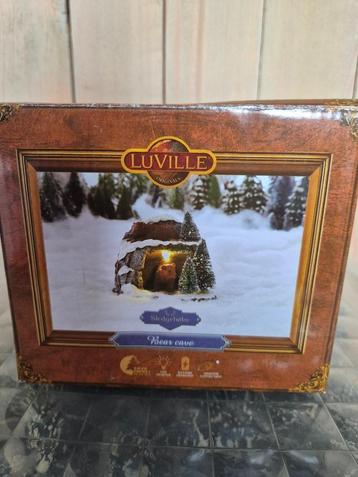 kerstdorp Luville grot met beren beschikbaar voor biedingen