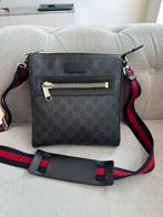 Orginele gucci tas heren, Ophalen of Verzenden, Zo goed als nieuw, Zwart