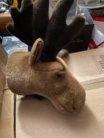 Rendier kop eland kop Leuk kerst decoratie kerstmis Bibib, Ophalen of Verzenden, Zo goed als nieuw, Overige typen