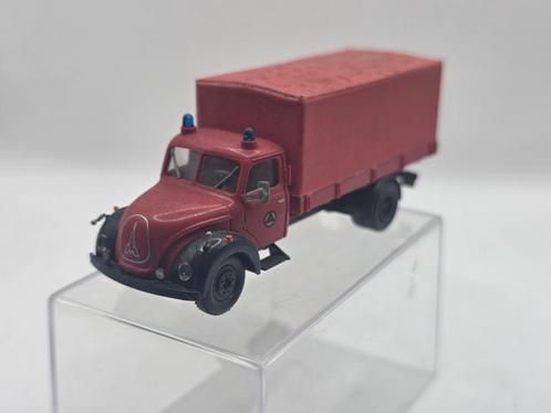 Magirus deutz, Hobby en Vrije tijd, Modelauto's | 1:87, Zo goed als nieuw, Bus of Vrachtwagen, Wiking, Ophalen of Verzenden