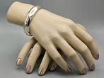 Zilveren classic bangle/slavenarmband met schanier. 2025/372, ., Nieuw, Ophalen of Verzenden, .