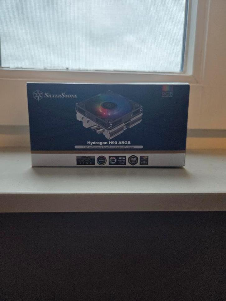 ️ Hydrogen H90 ARGB CPU-koeler – nieuw in verpakking, Computers en Software, Computerkoelers, Zo goed als nieuw, Luchtkoeling