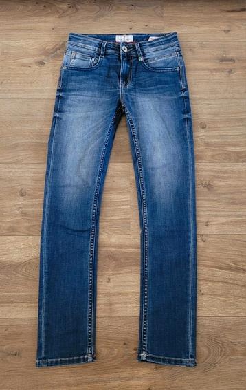 Vingino spijkerbroek, jeans, blauw, skinny, maat 146
