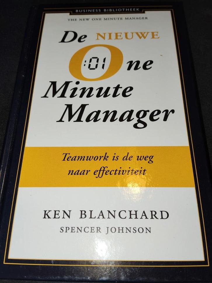 Spencer Johnson - De nieuwe one minute manager, Boeken, Economie, Management en Marketing, Zo goed als nieuw, Management, Ophalen of Verzenden