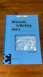 Wiskunde in werking deel 2, Boeken, Ophalen, Zo goed als nieuw