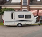 Hobby 420kb caravan (stapelbed), Caravans en Kamperen, Caravans, Standaardzit, Dwars-stapelbed, Hobby, Kachel