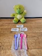 * Tupperware nieuwe set hangaanlepeltjes lepels paars roze, Ophalen of Verzenden, Nieuw, Paars, Overige typen