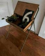 Industrieel frans kinder lessenaar…. Inklapbaar ophalen, Antiek en Kunst, Ophalen