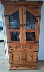 Mexicaans grenen kast uit Antwerpen, Ophalen, Mexicaans, Gebruikt, Glas