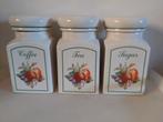 koffie thee suiker bewaarpotten Johnson Brothers, Ophalen of Verzenden, Overige materialen, Pot, Bus of Blik
