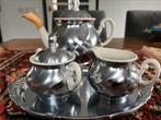 Vintage jaren 50 roomstel met theepot, Antiek en Kunst, Ophalen of Verzenden