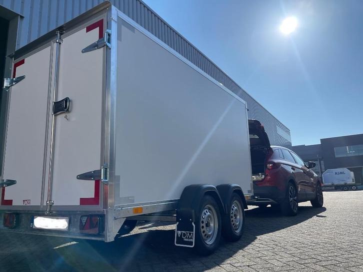 Gesloten aanhangwagen – Nu gratis optie pakket, Auto diversen, Aanhangers en Bagagewagens, Nieuw, Ophalen of Verzenden