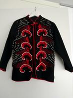 Authentiek Chinees geweven zwart jasje met fraai borduurwerk, Kleding | Dames, Ophalen of Verzenden, Zo goed als nieuw, Zwart