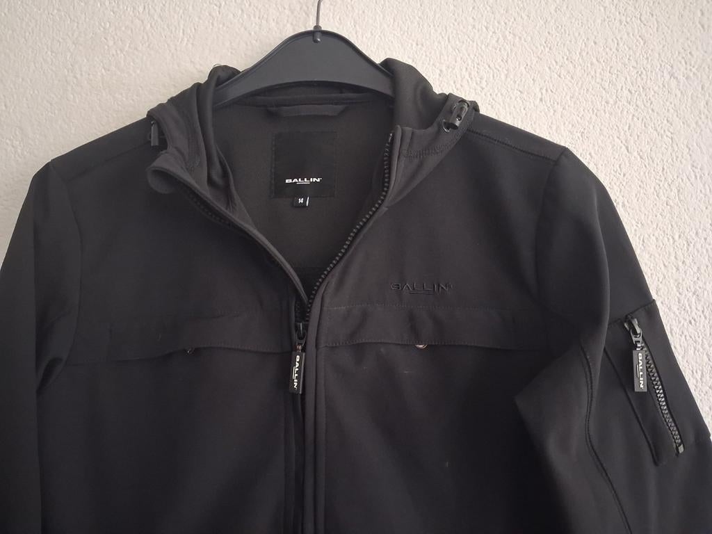 Ballin' Zwarte Jas - Maat 14, Ophalen of Verzenden, Zo goed als nieuw, Jongen, Jas