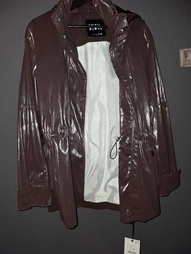 Mooie nieuwe winter look, Kleding | Dames, Jassen | Winter, Bruin, Zara, Nieuw, Ophalen